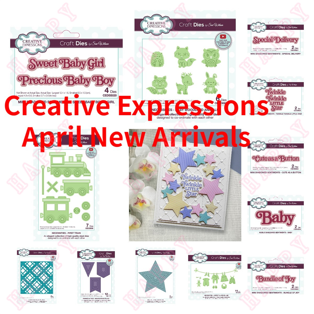 Baby Food Diary - Metal Cutting Dies Baby Emotional Vocabulary
