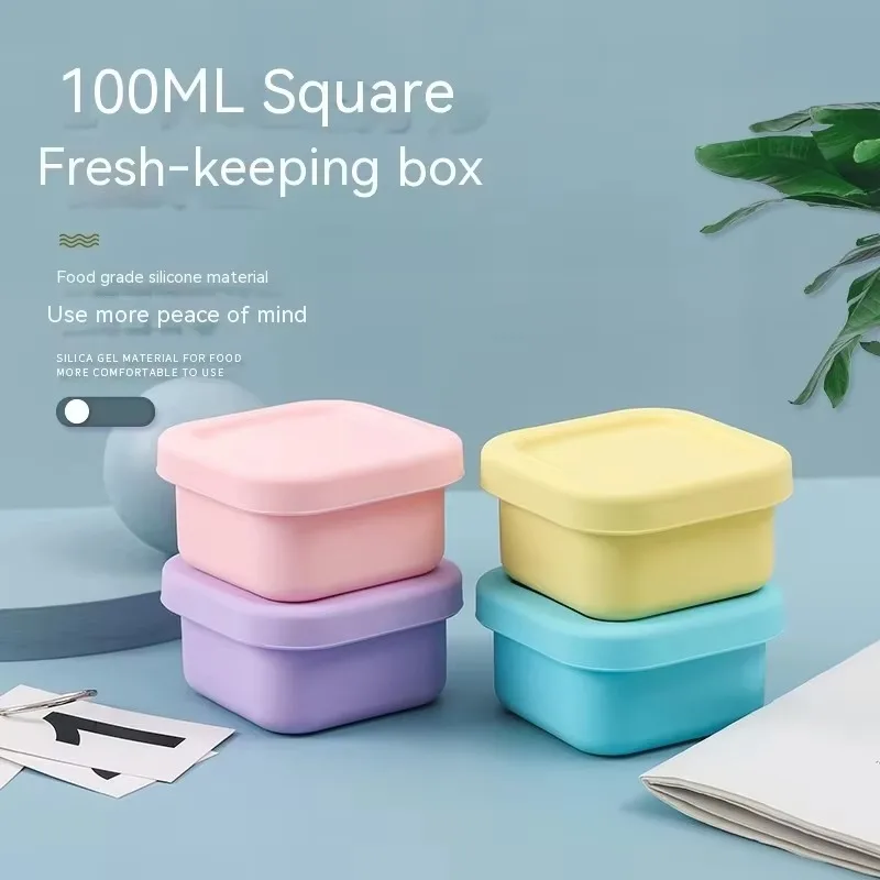 Baby Food Nestle - 1Pc Silicone Baby Lunch Box with