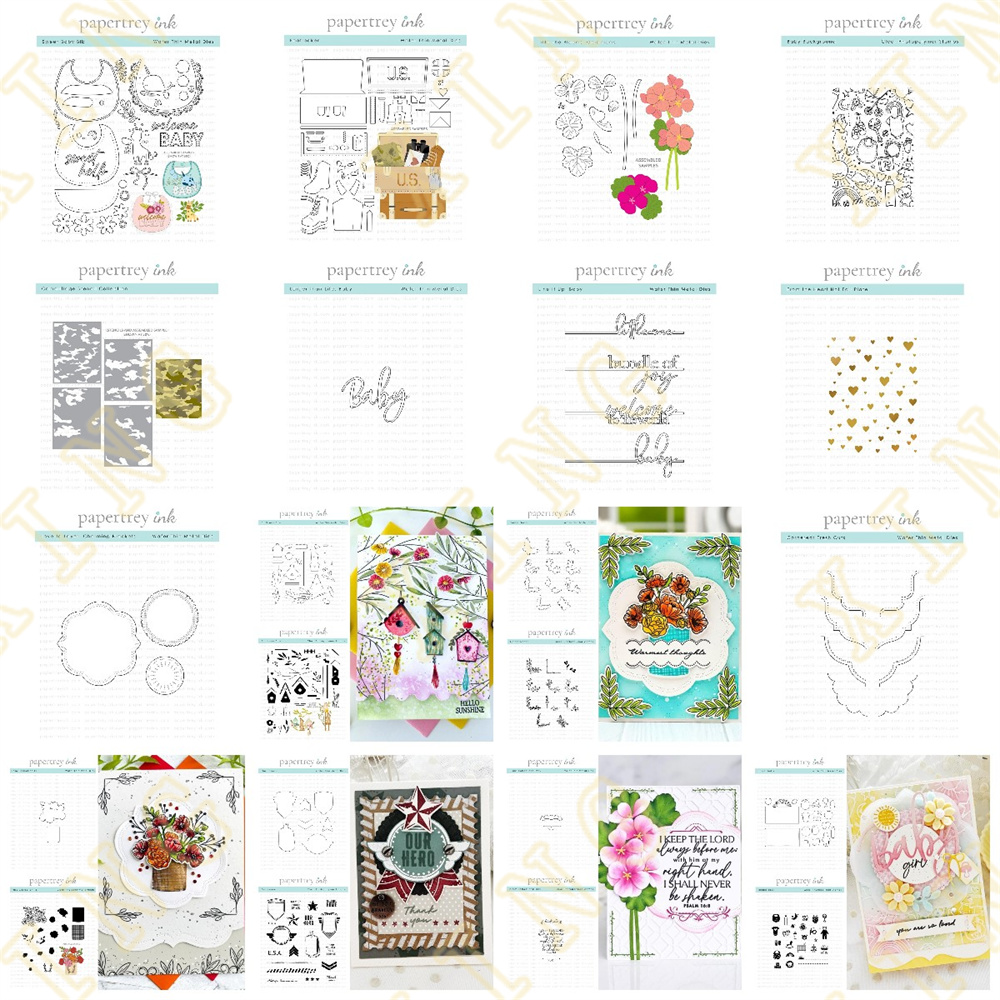 Baby Food Diary - Metal Cutting Dies Stamps Stencil Hot