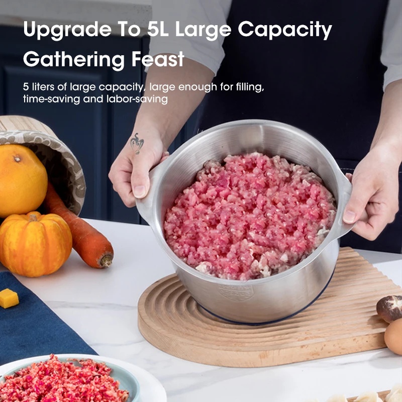 5L Electric Meat Grinders 304  - огляд і ціна Baby Kitchen Food
