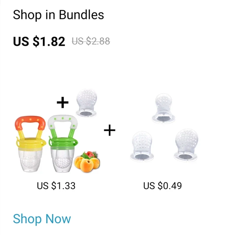 Fresh Food Nibbler Baby Pacifi - огляд і ціна Baby Food Strainer