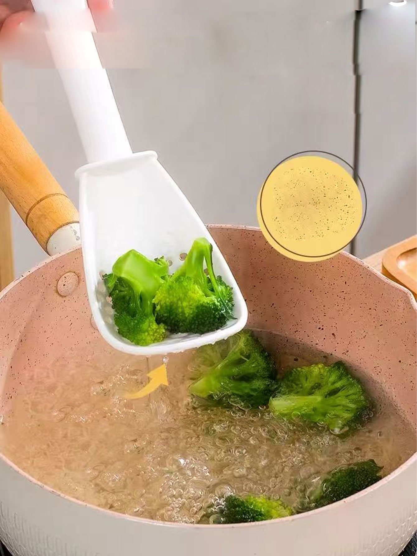 Multifunctional Cooking Spoon, - огляд і ціна Baby Food Strainer
