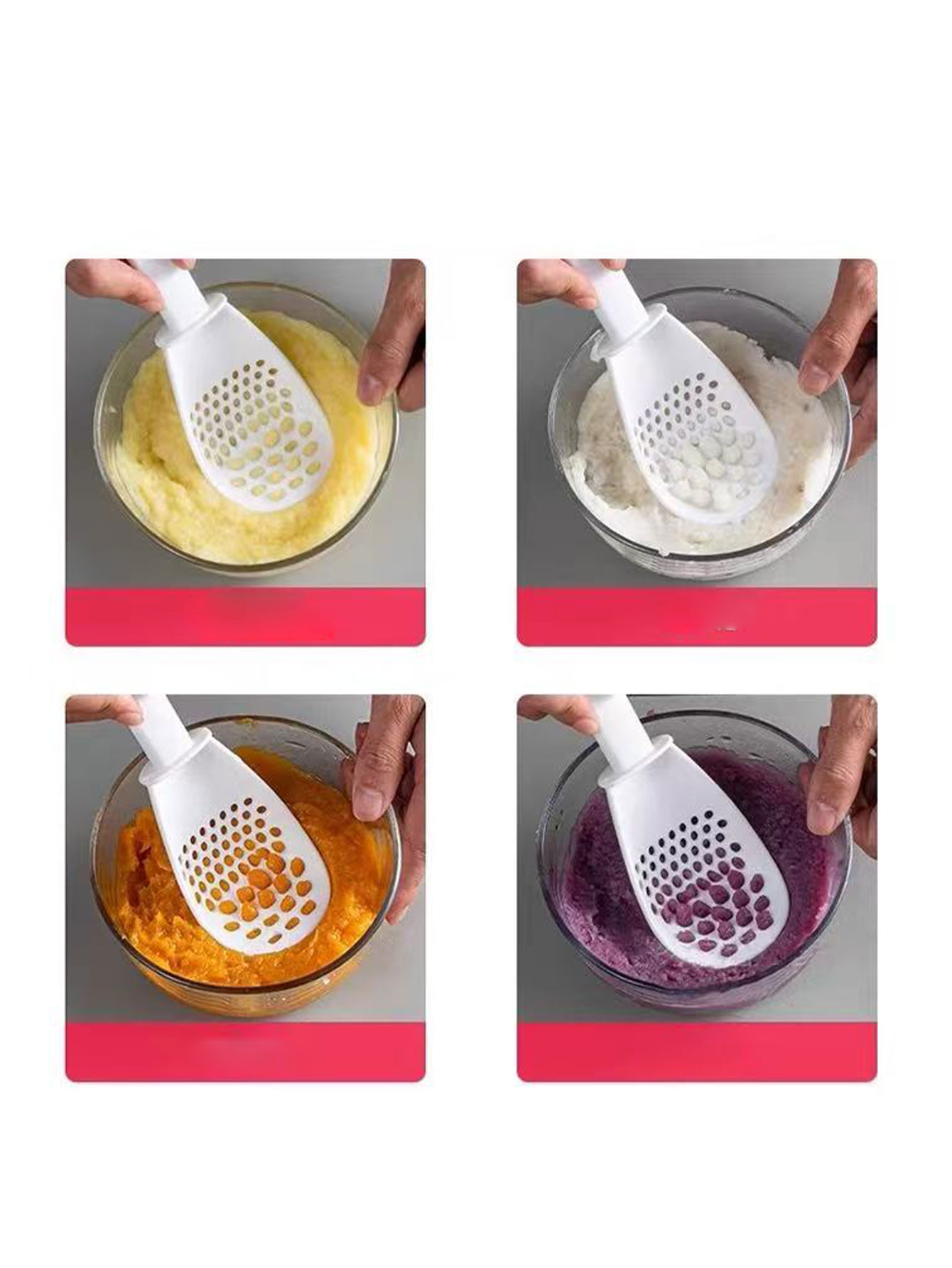 Multifunctional Cooking Spoon, - огляд і ціна Baby Food Strainer
