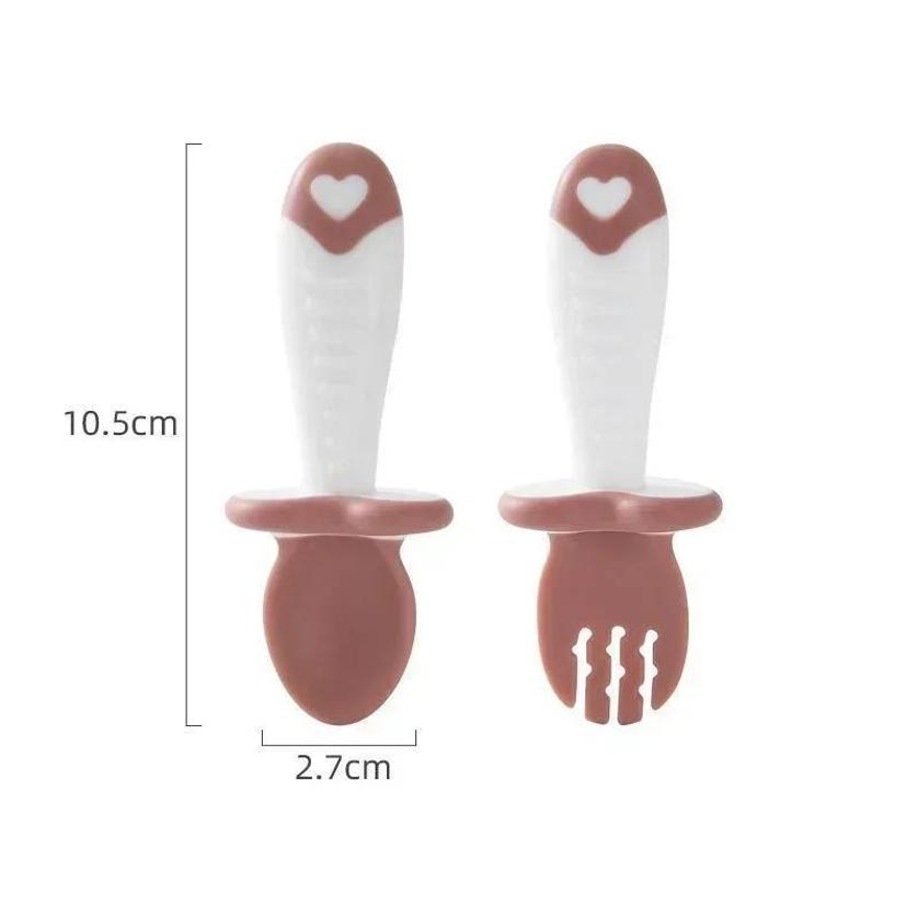 Baby Spoon Fork Silicone Child - огляд і ціна Baby Kitchen Food
