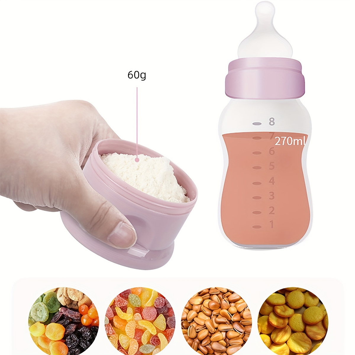 Large Capacity Baby Milk Powde - огляд і ціна Baby Food Nestle