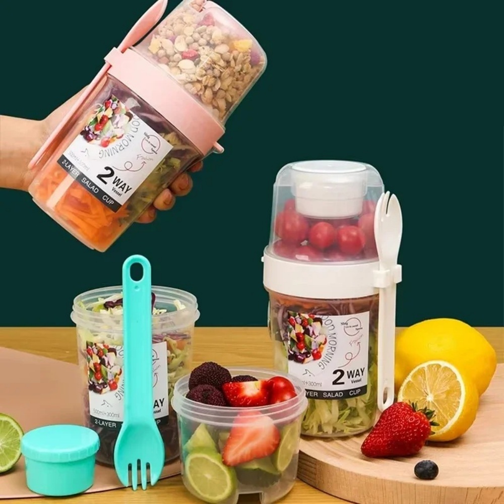 Portable Salad Cup Breakfast C - огляд і ціна Baby Food Oatmeal