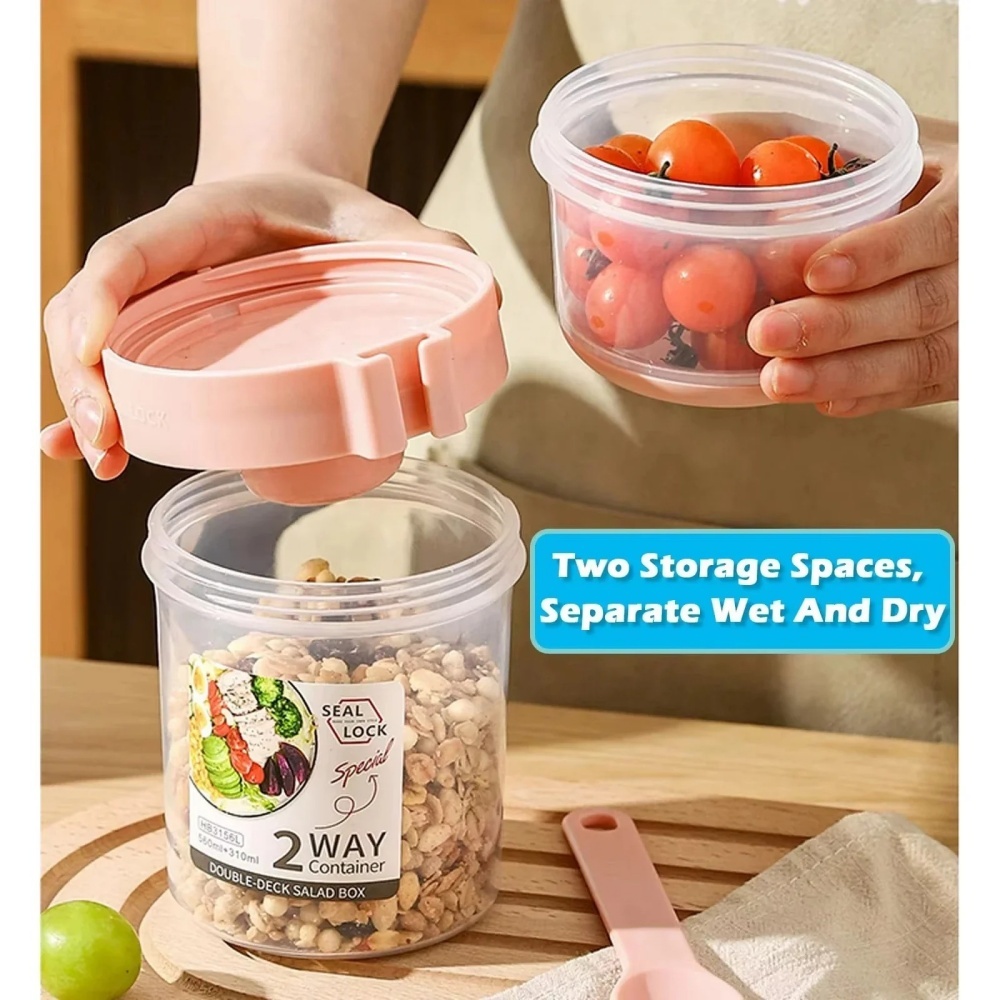 Portable Salad Cup Breakfast C - огляд і ціна Baby Food Oatmeal