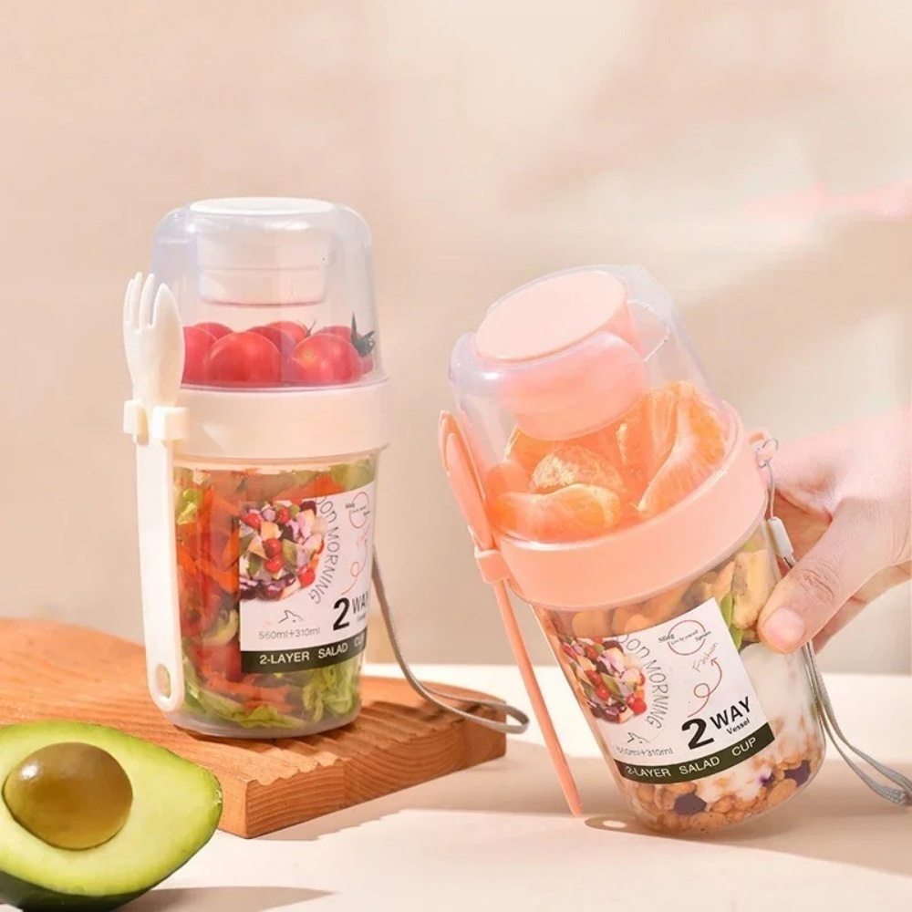 Portable Salad Cup Breakfast C - огляд і ціна Baby Food Oatmeal