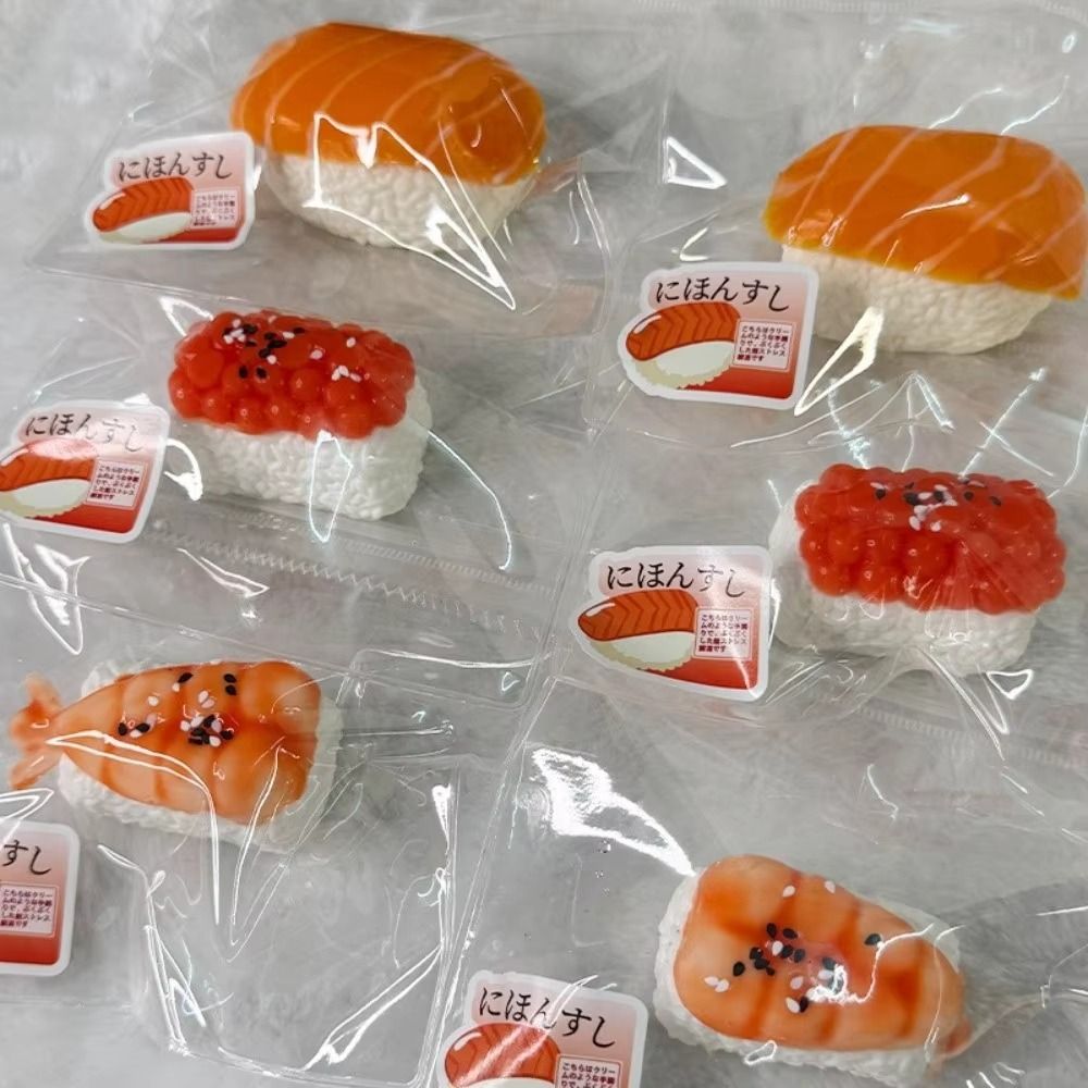Simulation Food Sushi Squeeze  - огляд і ціна Baby Food Shrimp