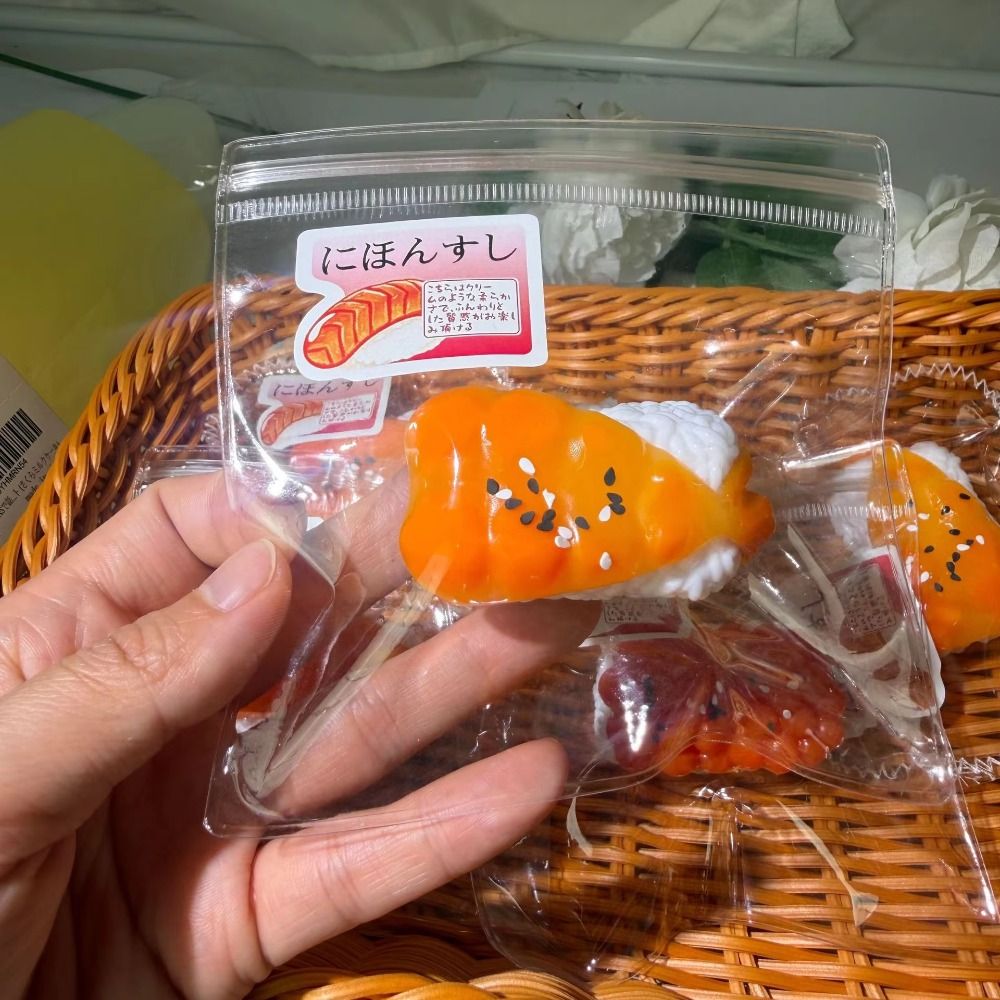Simulation Food Sushi Squeeze  - огляд і ціна Baby Food Shrimp
