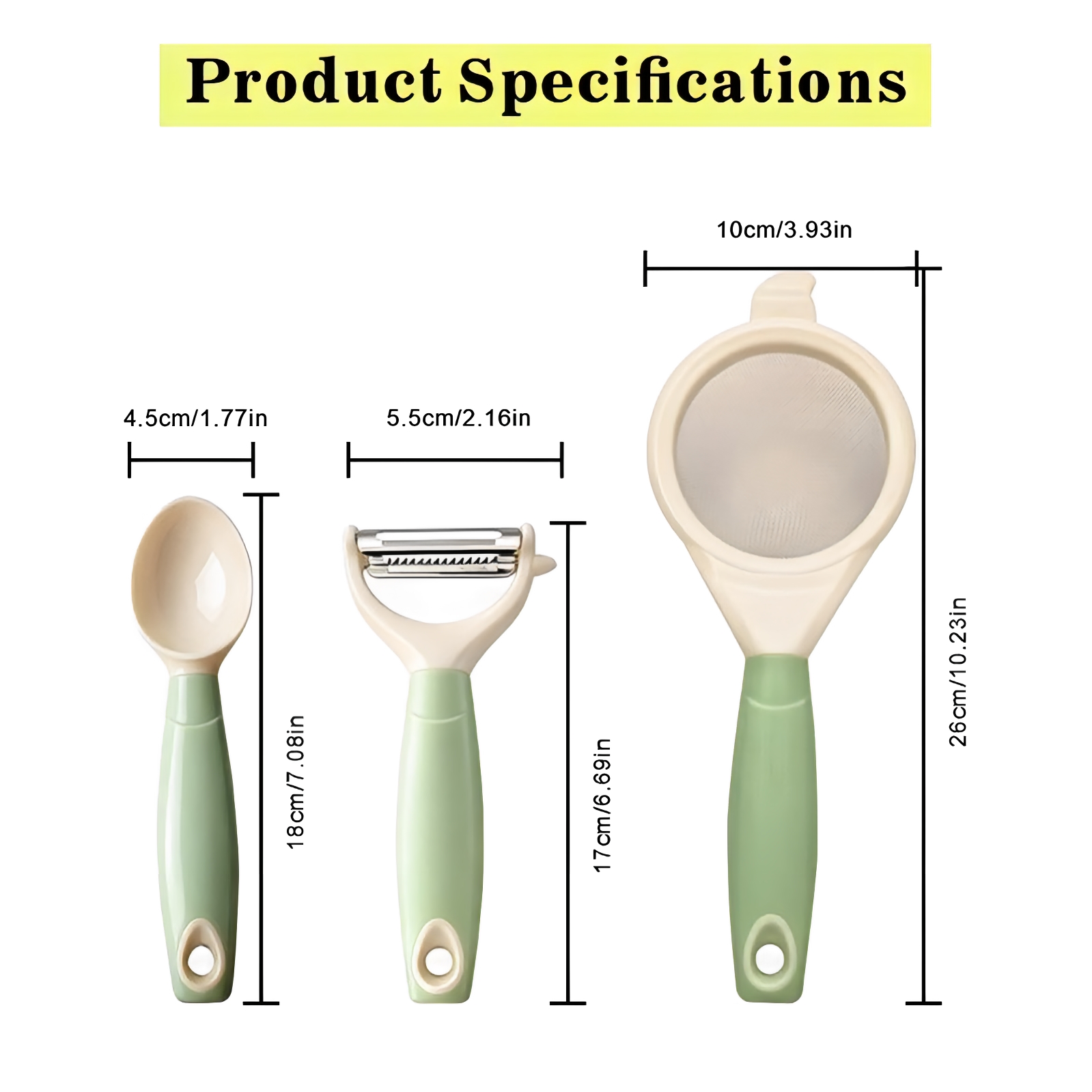 3PCS Baby Food Preparation Kit - огляд і ціна Baby Food Strainer