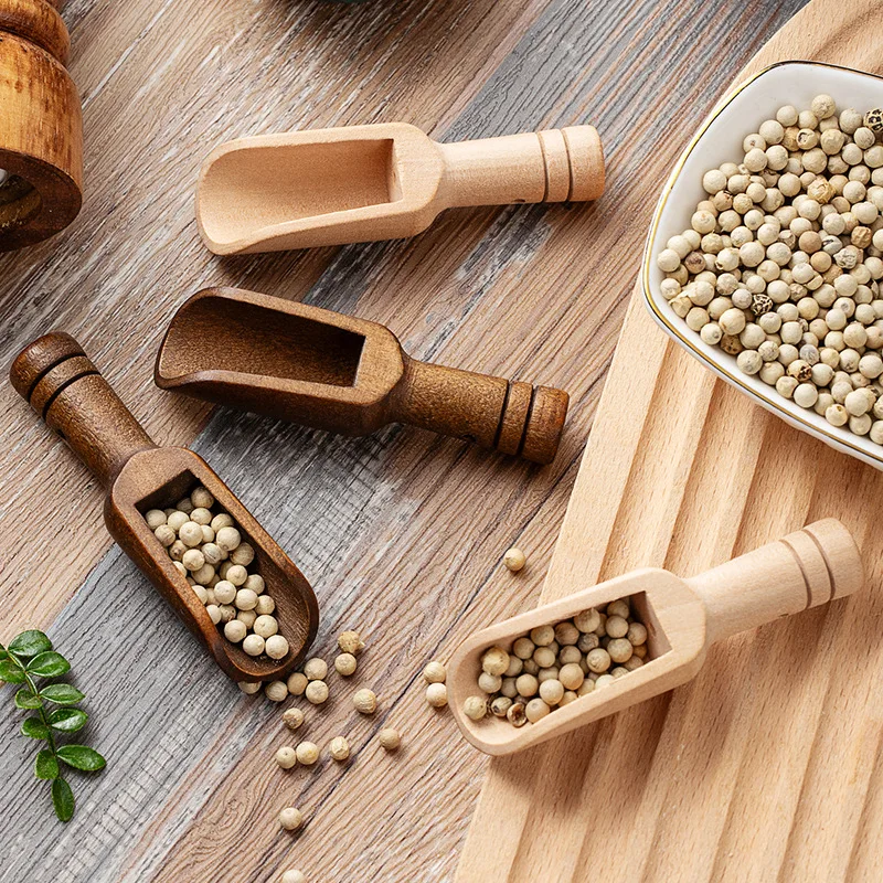 2/5PCS Wooden Coffee Scoop Set - огляд і ціна Baby Food Oatmeal