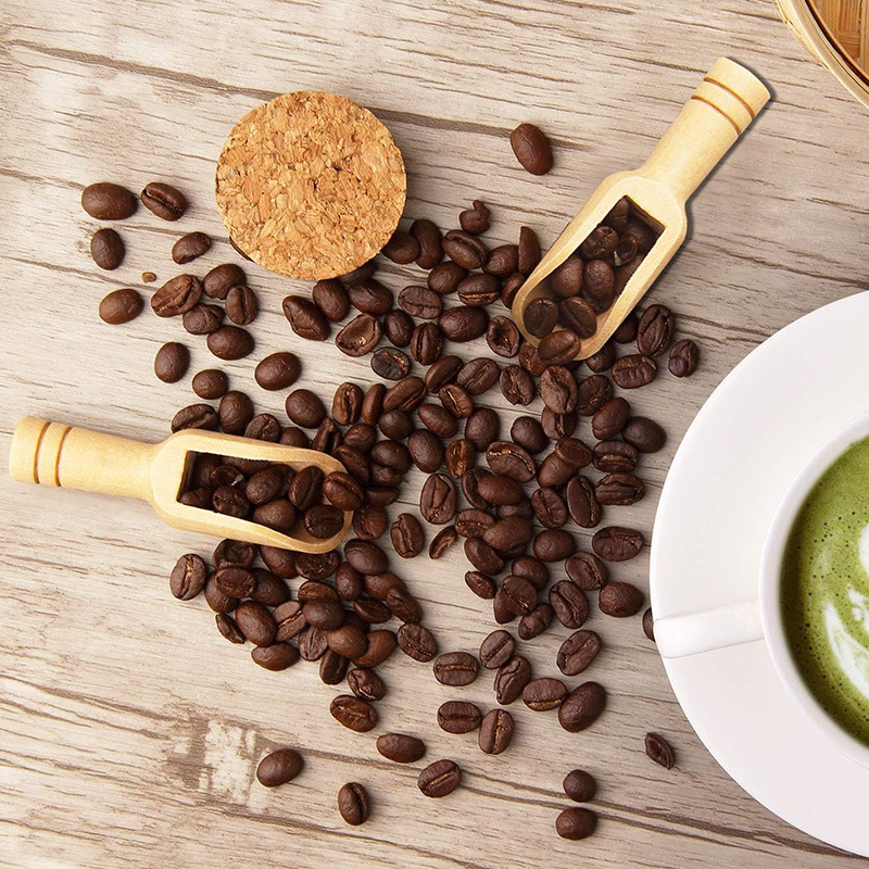 2/5PCS Wooden Coffee Scoop Set - огляд і ціна Baby Food Oatmeal