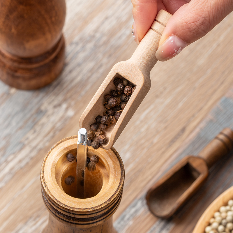 2/5PCS Wooden Coffee Scoop Set - огляд і ціна Baby Food Oatmeal