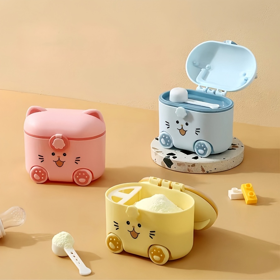 Cute Cat Milk Powder Container - огляд і ціна Baby Food Nestle