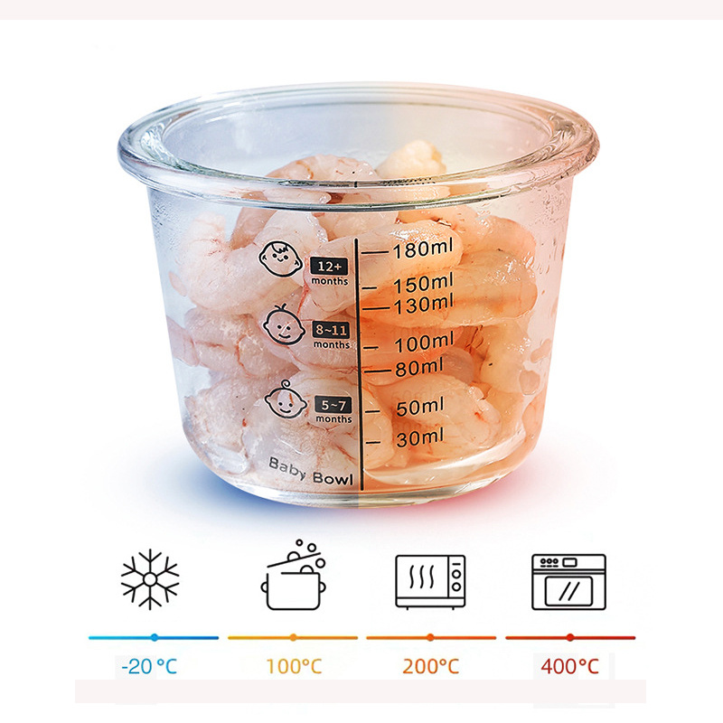 180ml Glass Baby Food Storage  - огляд і ціна Baby Food Nestle