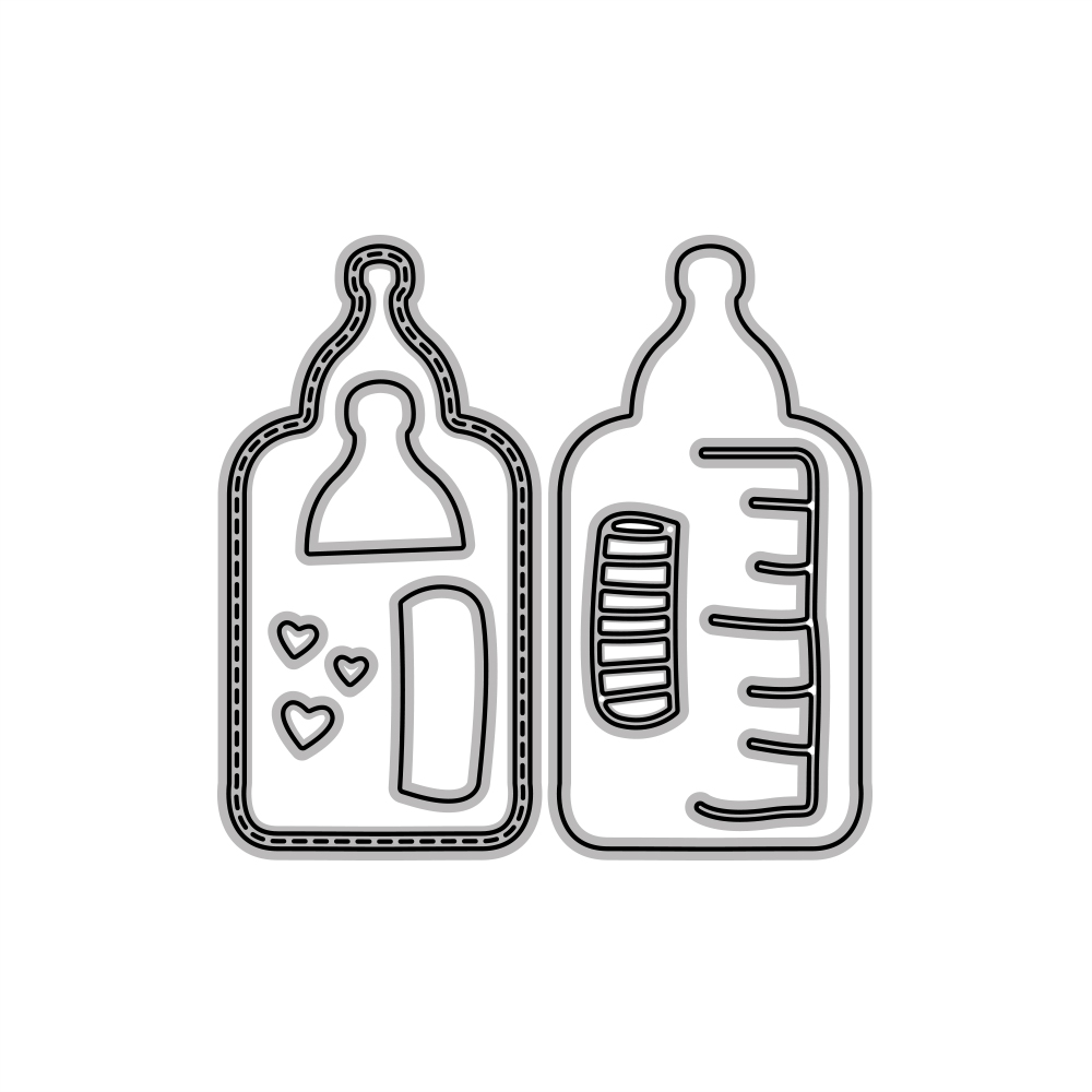 MangoCraft DIY Cut Dies Cute B - огляд і ціна Baby Food Diary