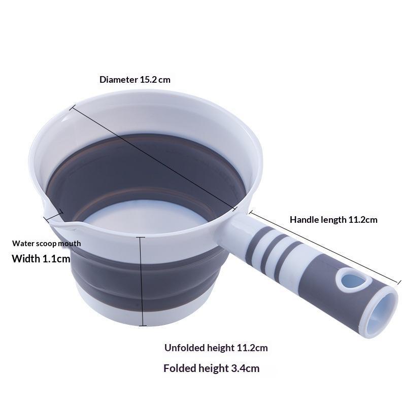 Foldable Silicone Water Scoop  - огляд і ціна Baby Kitchen Food