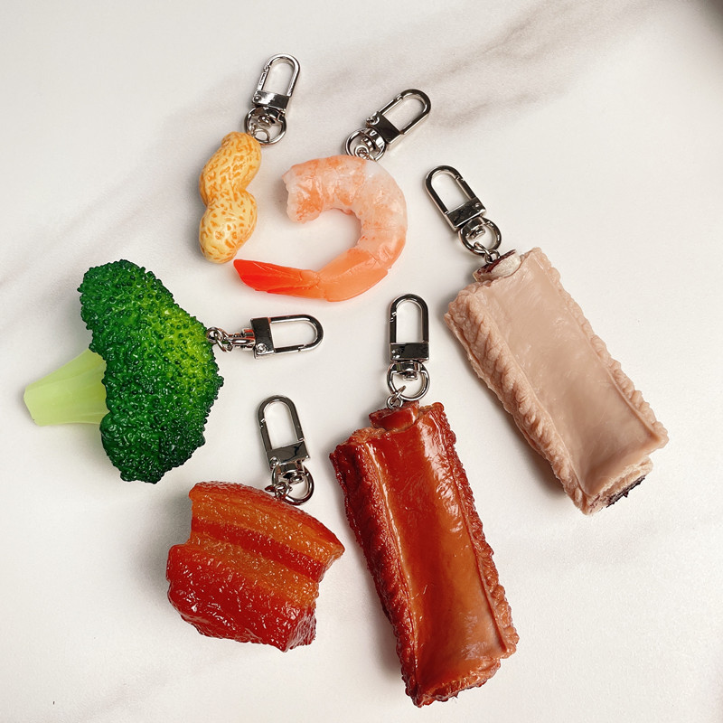 Simulation Food Keychain Brais - огляд і ціна Baby Food Shrimp
