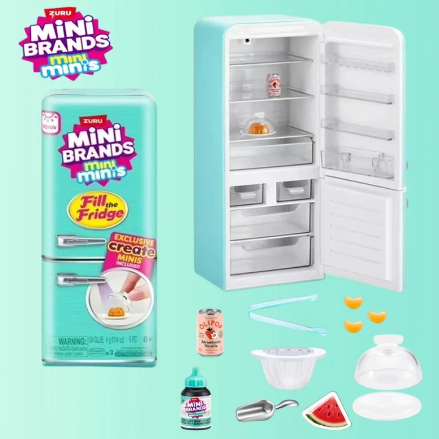ZURU 5 Surprise Mini Fridge Ba - огляд і ціна Baby Kitchen Food