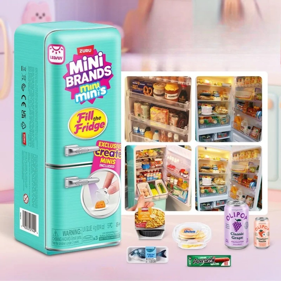 ZURU 5 Surprise Mini Fridge Ba - огляд і ціна Baby Kitchen Food